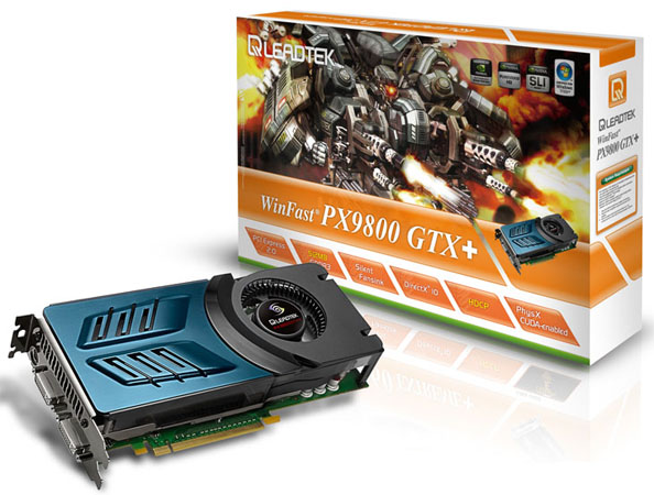 Vánoční GeForce 9800 GTX+