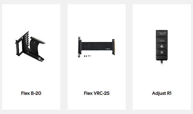 Přehled příslušenství skříní Fractal Design se soutěží o ceny