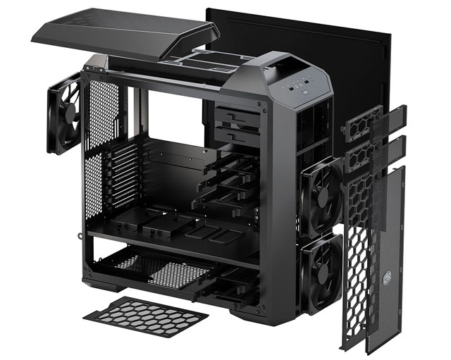 Cooler Master chystá uvést na trh svoji novou řadu modulárních PC skříní MasterCase