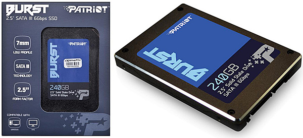 SSD disk Patriot Burst 240 GB