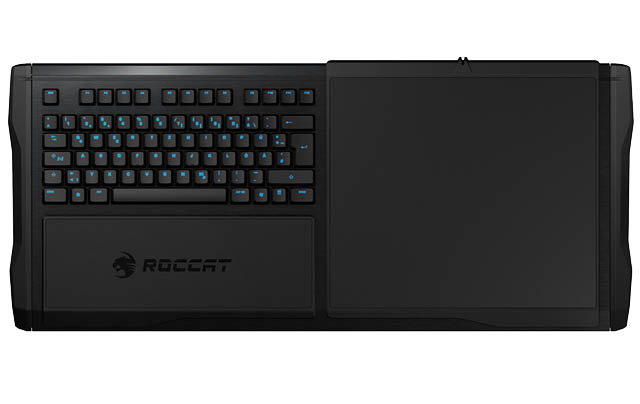 Roccat Sova – nová herní klávesnice do obývacího pokoje s vestavěnou podložkou pod myš