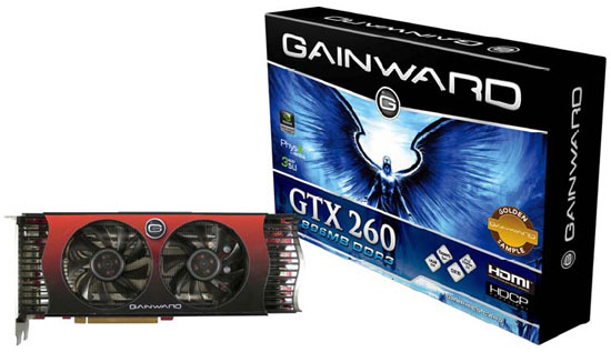 Přetaktovaný GeForce GTX 260 od Gainwardu