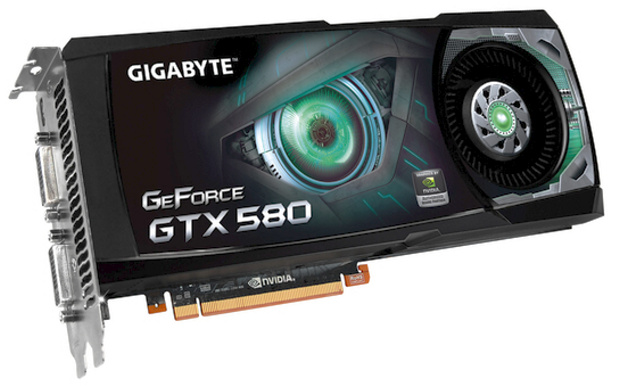 GeForce GTX 580 v obrazech