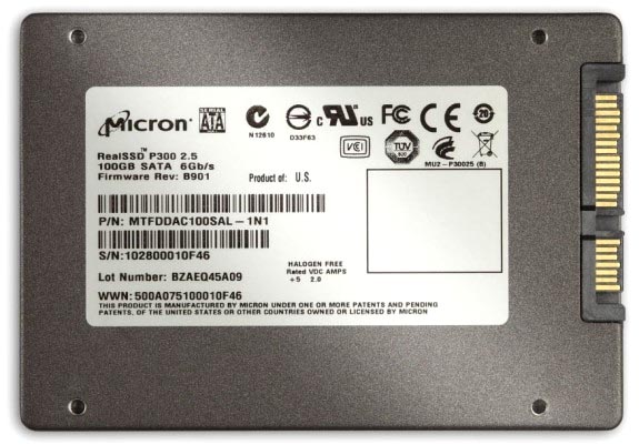 Micron RealSSD P300 - SSD s maximální rychlostí čtení 360MB/s!