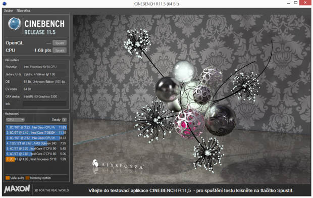  Cinebench R11.5