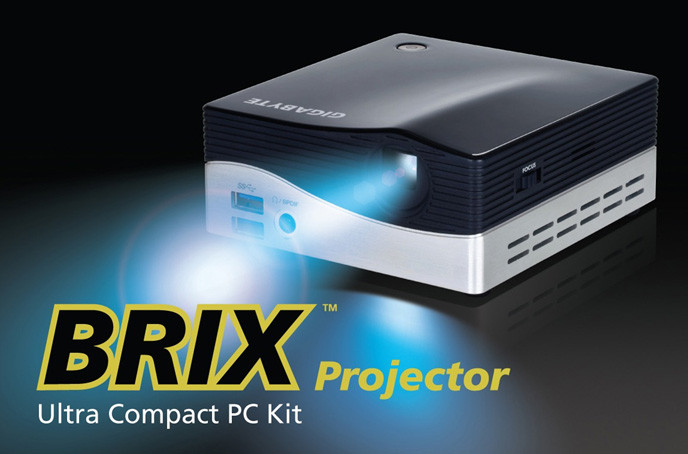 Gigabyte BRIX Projector: Miniaturní počítač se zabudovaným projektorem