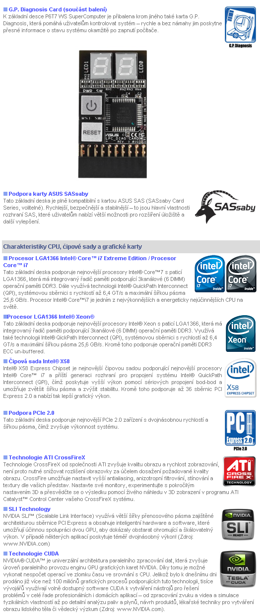   Asus P6T7 WS SuperComputer - ve službách vědy