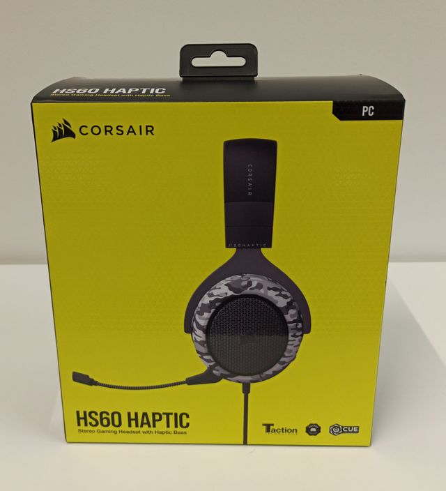 Corsair HS60 Haptic nabízí vyvážený zvuk s haptickou odezvou 