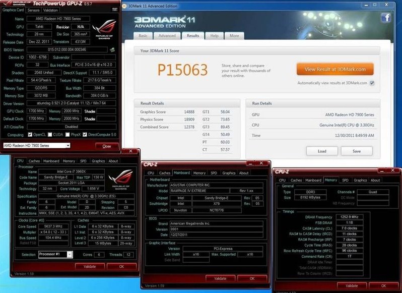 AMD Radeon HD 7970 přetaktován na 1700 MHz