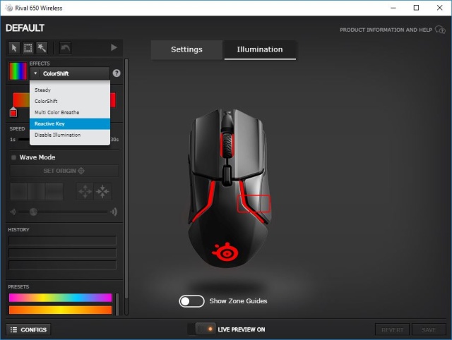 SteelSeries Rival 650 Wireless: bedrátová těžká váha