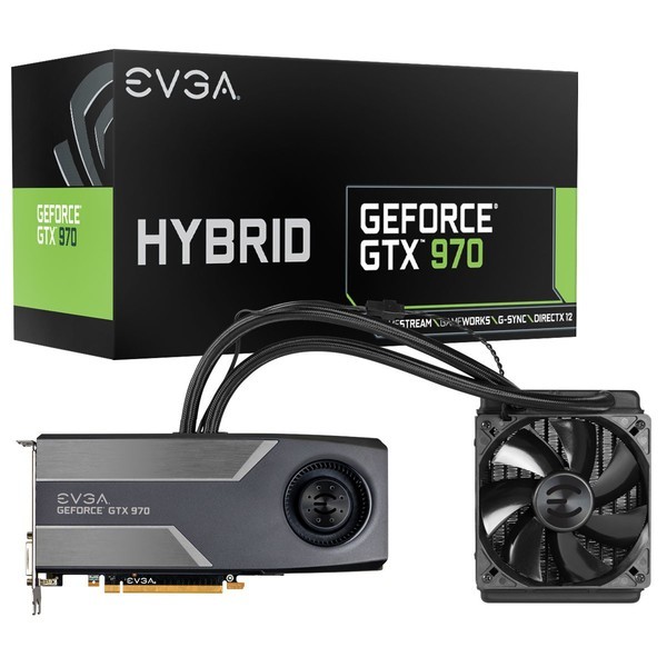 EVGA nabízí grafiku GTX 970 s hybridním chladičem