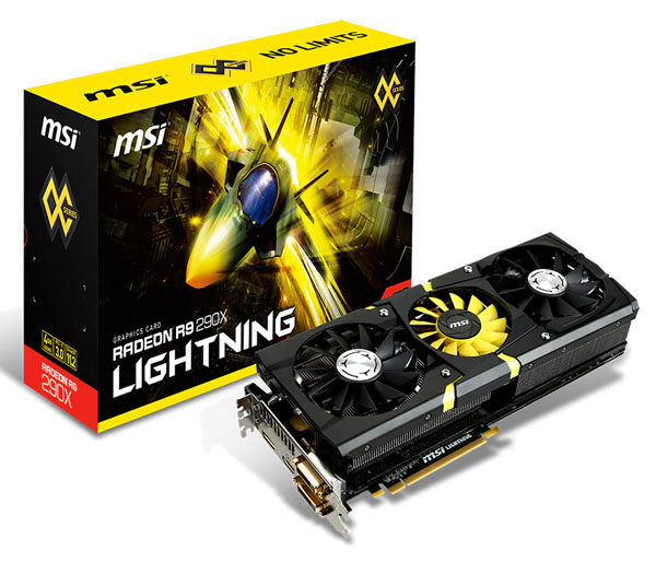 MSI R9 290X LIGHTNING – nová high-end grafická karta s chladičem TriFrozr