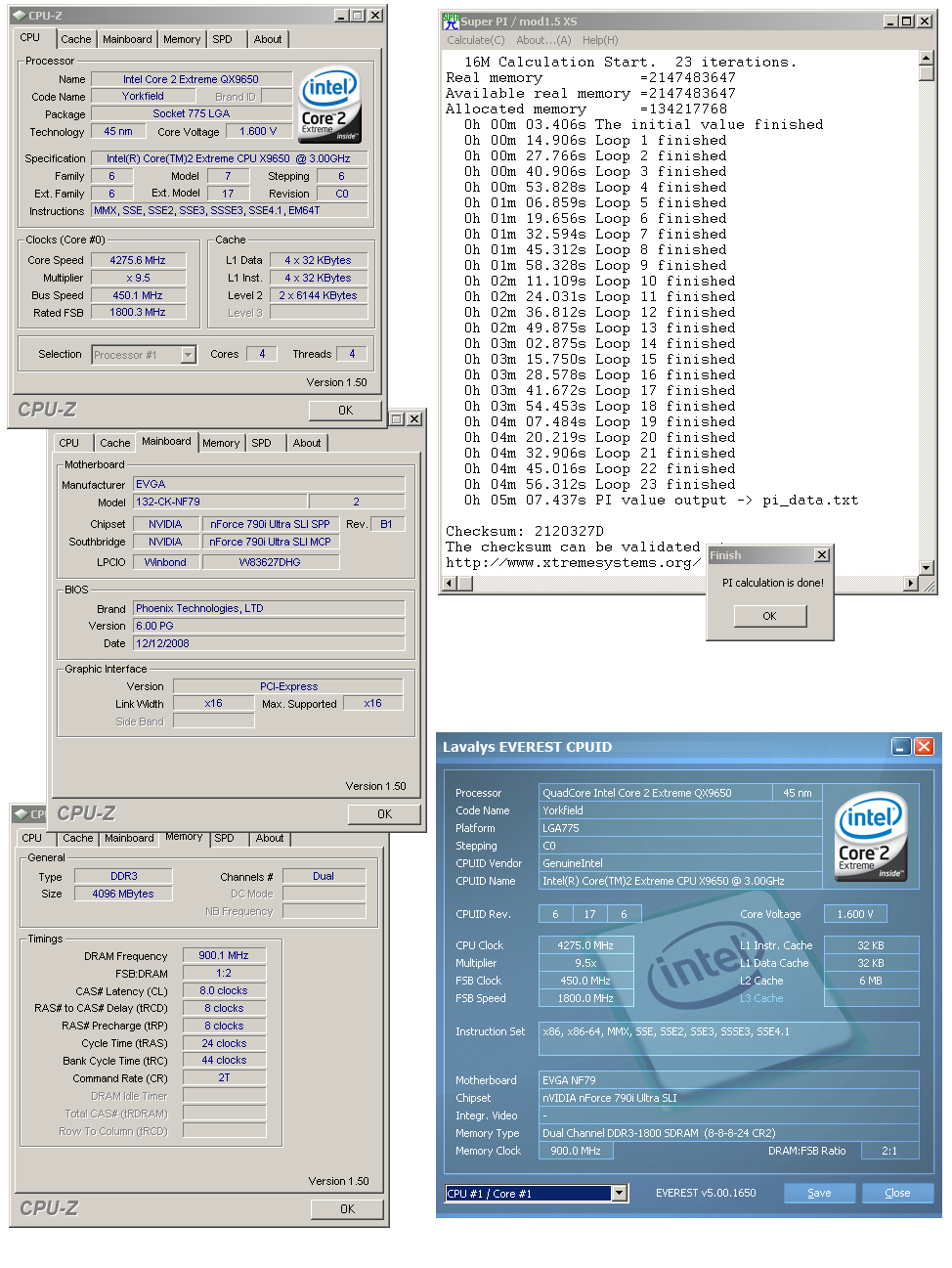 MSI Master Overclocking Arena 2009