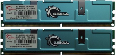 Bleskovka : 2x 1GB DDR2 - Corsair + G.Skill v testu