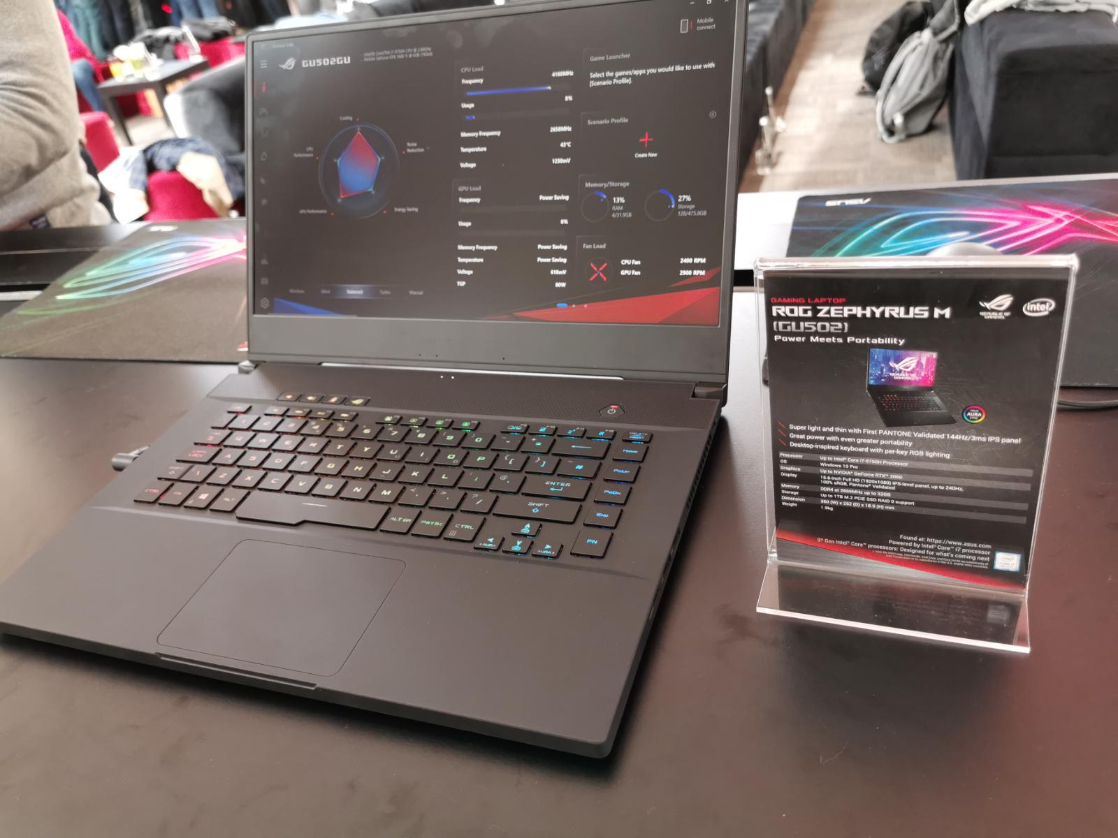 ASUS představil nové notebooky ROG. Udělají všem hráčům radost!