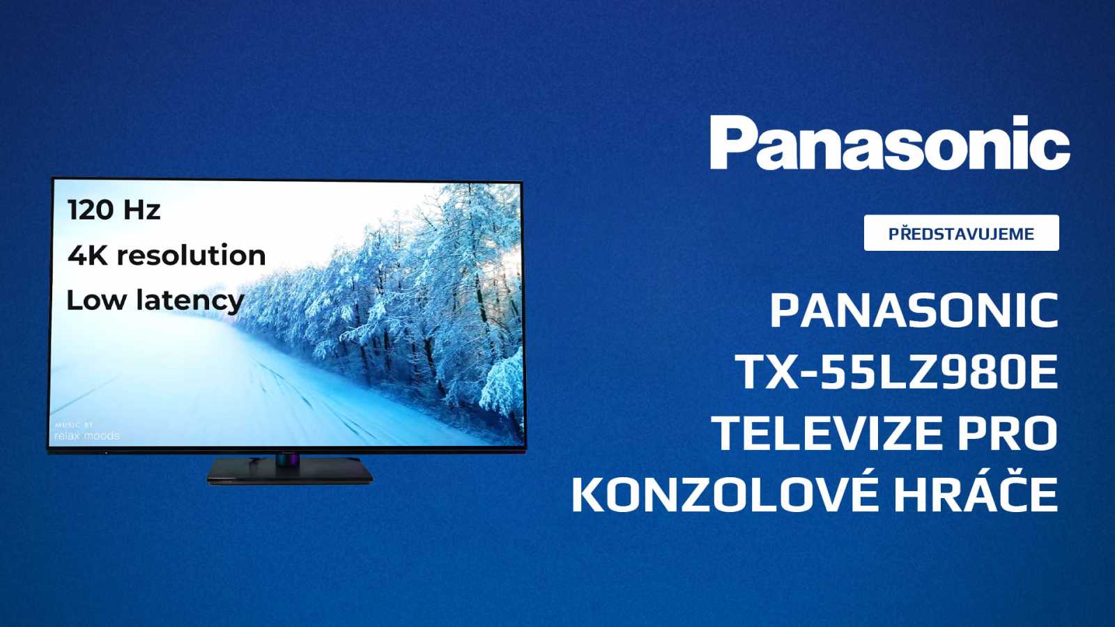 Nejlepší parťák ke konzoli? Přece OLED televize Panasonic