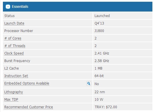 Intel Baytrail a Asus J1800I-A proti AMD Sempron 2650 (AM1)