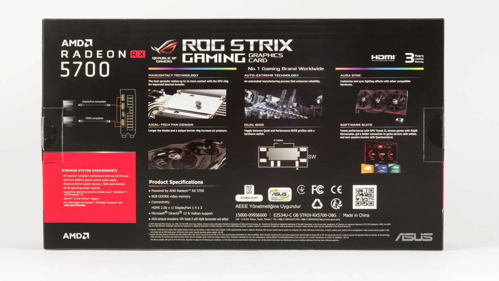 Asus ROG Strix RX 5700: karta bez kompromisů