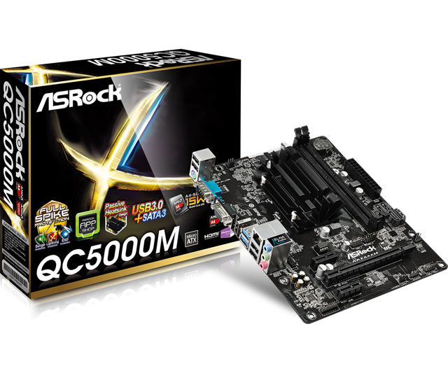 Firma ASRock představila dvojici základních desek osazených APU A4 "Kabini" od AMD