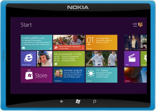 Nokia bude vyrábět tablety s Windows 8. První představí v červnu 2012