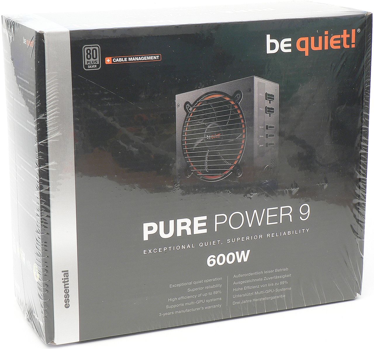 Recenze zdroje Be Quiet! Pure Power 9 CM 600 W 