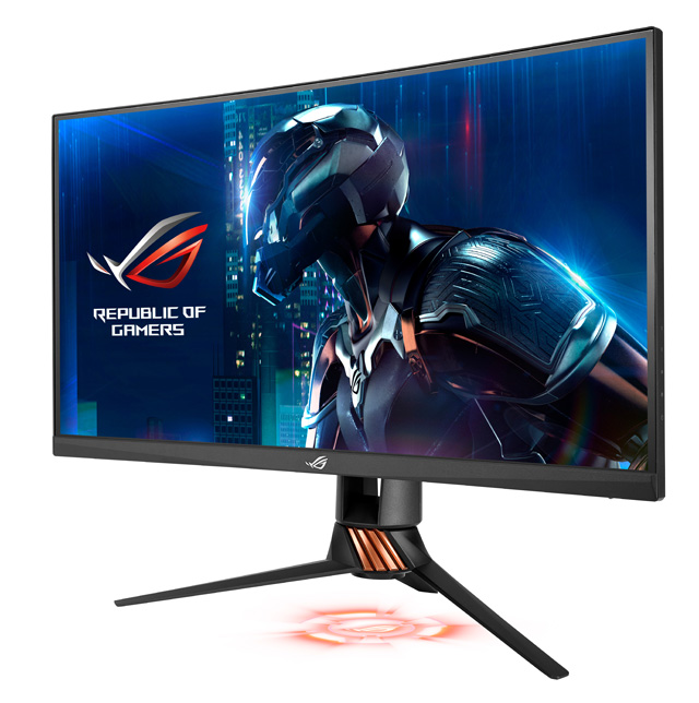 ASUS ROG PG27VQ: zakřivené TN s G-SYNC a RGB LED