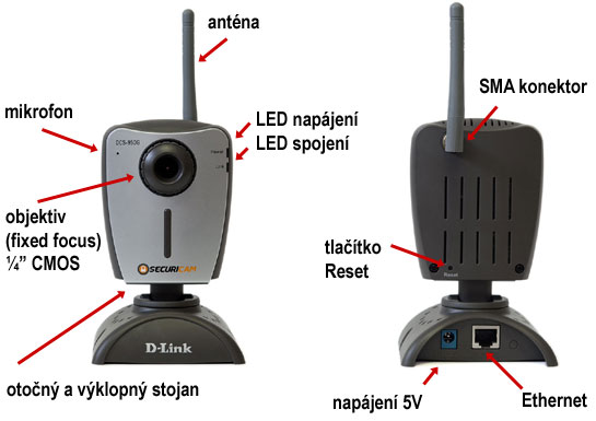 Big Brother: bezdrátová kamera D-Link DCS-950G