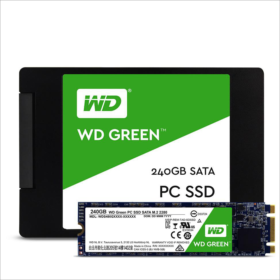 Do prodeje míří SSD WD Green a WD Blue