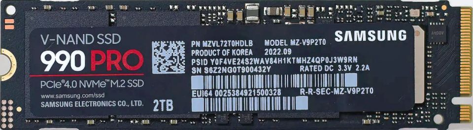 Samsung 990 PRO 2 TB: Nejvýkonnější SSD na trhu