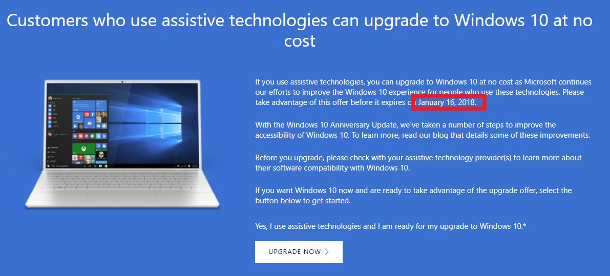 Naposledy dnes můžete stahovat Windows 10 zdarma