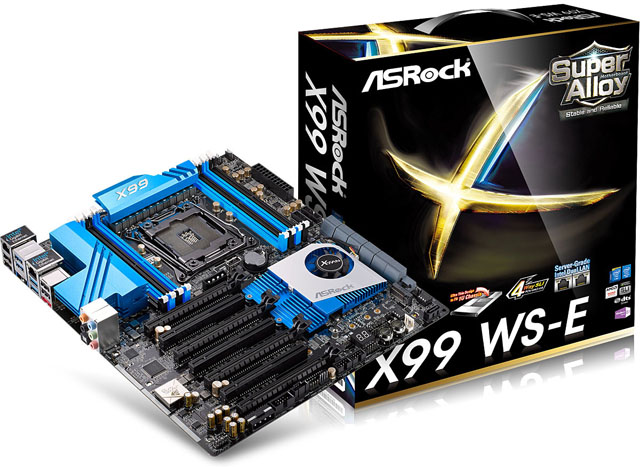 Firma ASRock představila novou základní desku pro pracovní stanice X99 WS-E se socketem LGA2011v3