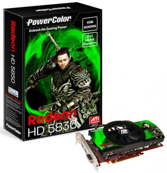 PowerColor uvede kratší Radeon HD 5830