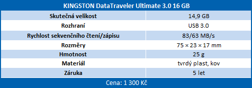 Velké srovnání šestnácti 16GB flash disků s USB 2 i USB 3 