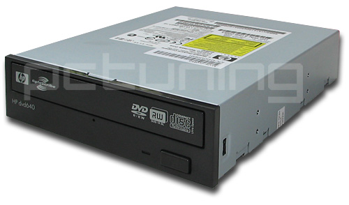 HP dvd640i, ten co umí LightScribe