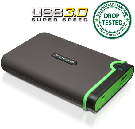 Transcend připravuje odolný externí disk s USB 3.0