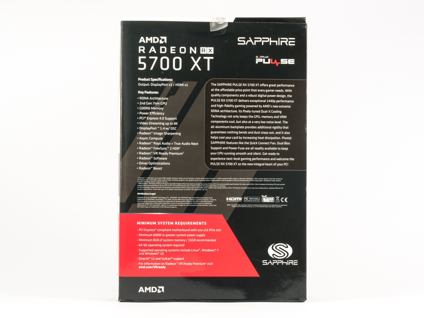 Test Sapphire Pulse RX 5700 XT OC 8GB: Navi 10 dobře a levně