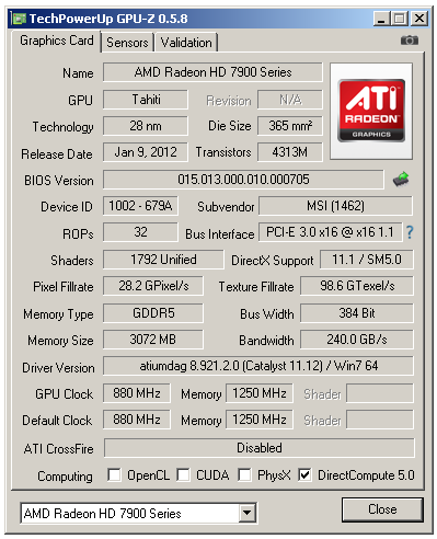  MSI HD 7950 3GB TF OC – super taktování i tiché chlazení 