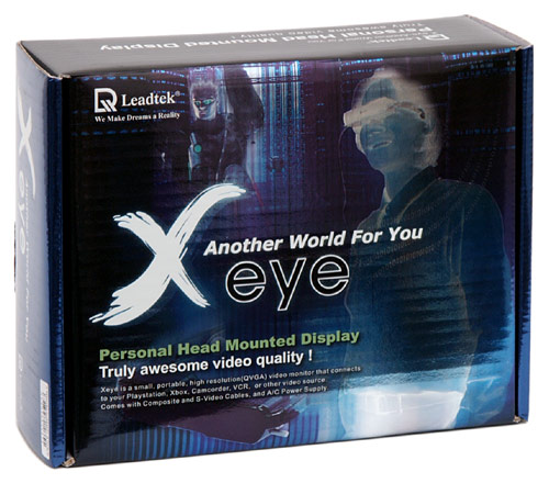 Leadtek X-eye - 50" obrazovka v kompaktních brýlích