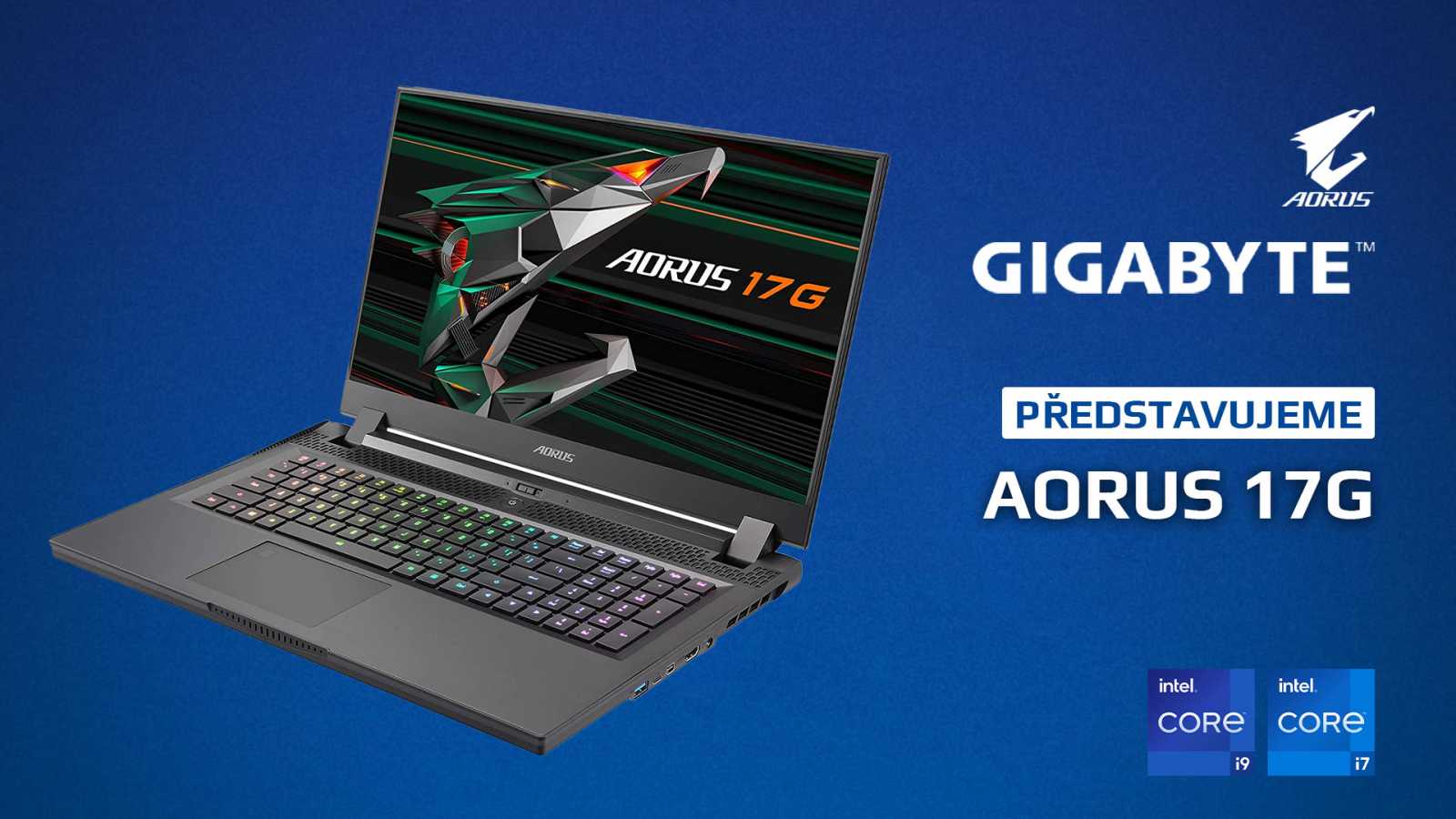 Gigabyte AORUS 17G - nekompromisní výkon na cesty