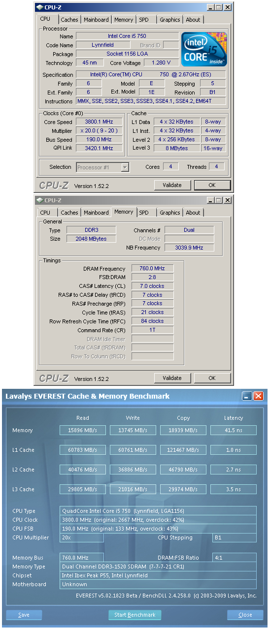 Jak na přetaktování - Core i5 750 a socket LGA 1156