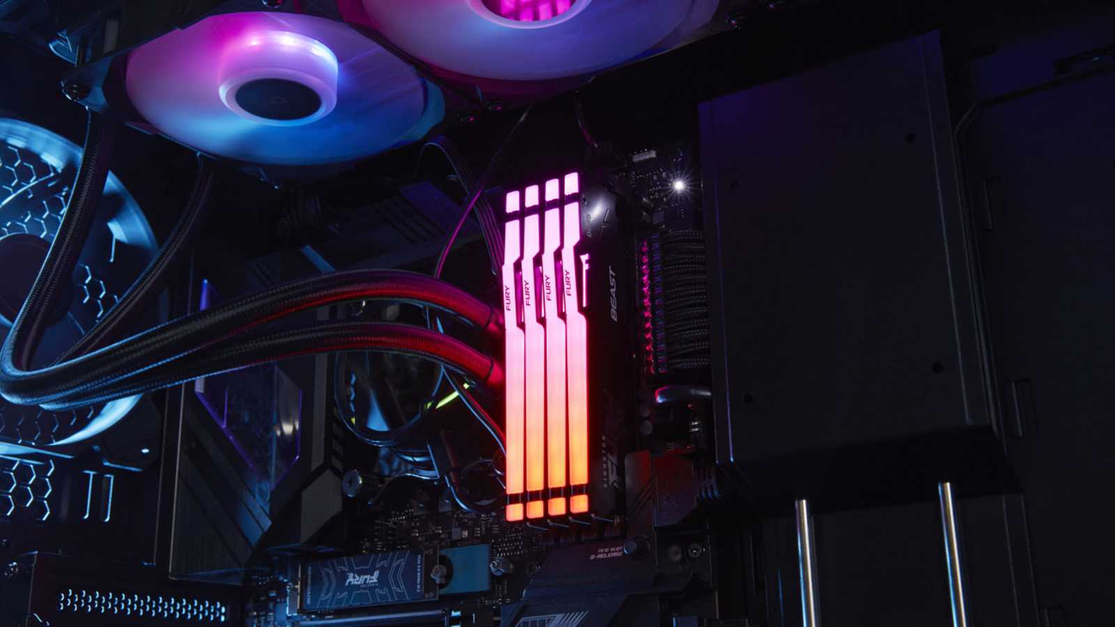 Kingston zařadil vyšší rychlost. Přivítejte paměti FURY Beast DDR5 RGB