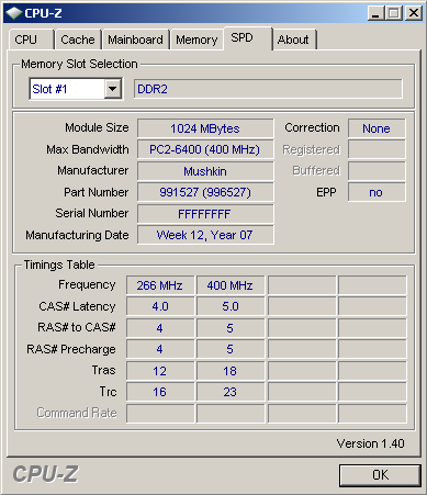 OCZ, Mushkin, GSkill DDR2 800MHz - trojice značkových 2GB kitů