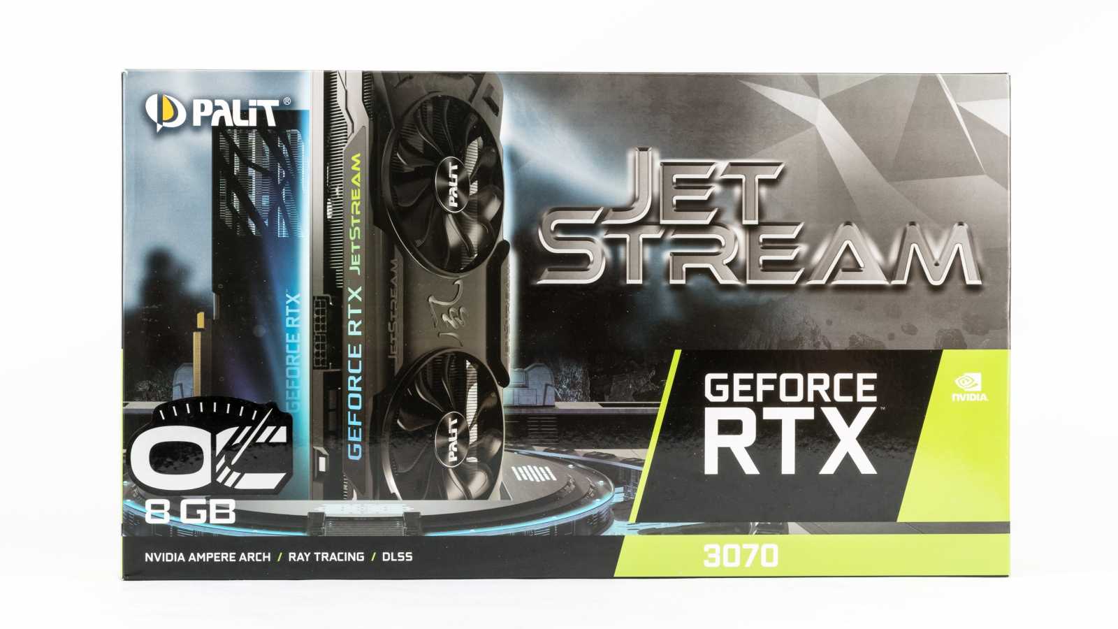 Test Palit GeForce RTX 3070 JetStream OC: poctivý chladič