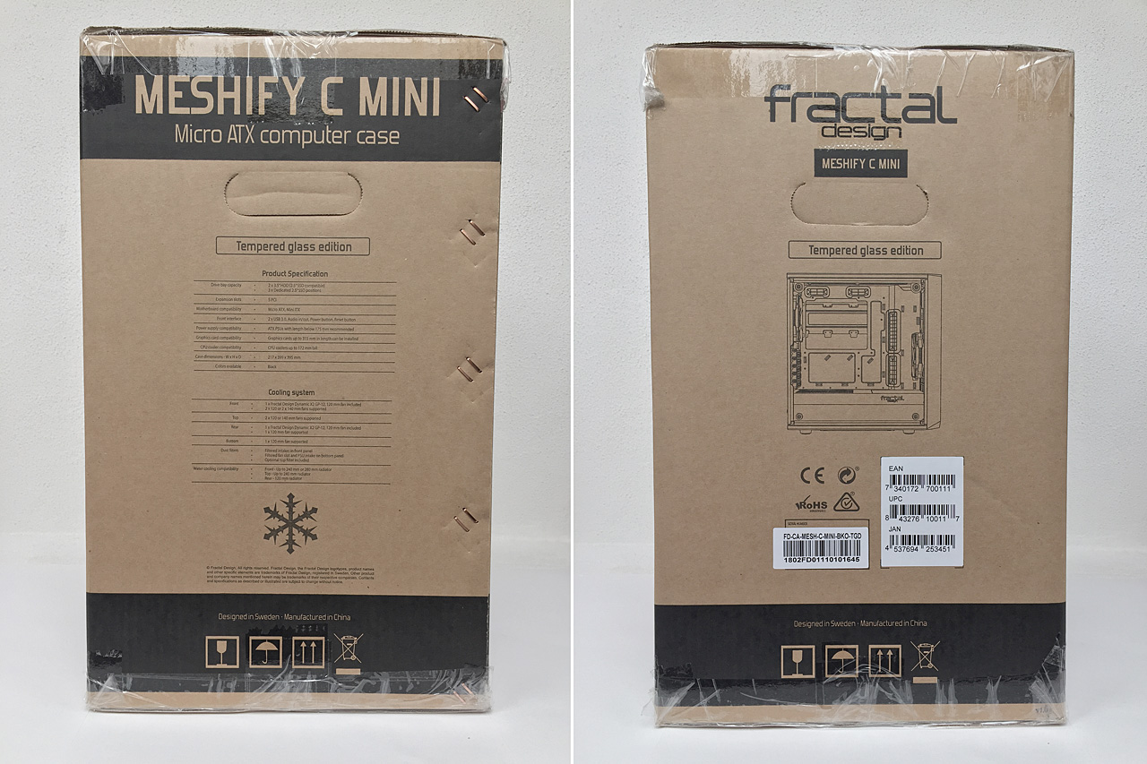 Fractal Design Meshify C Mini Dark TG – mATX skříň