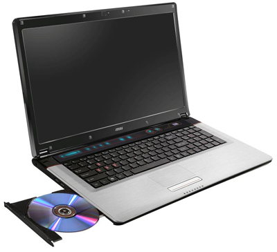 Hráčský notebook MSI GE700 v detailech