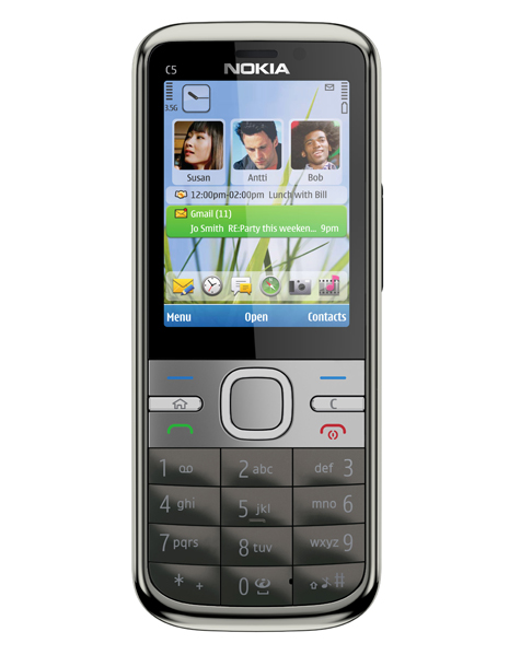 Nokia připravuje chytrý telefon C5 S60