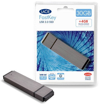 LaCie uvedl FastKey: flash-disk s USB 3.0 a výkonem 260 MB/s