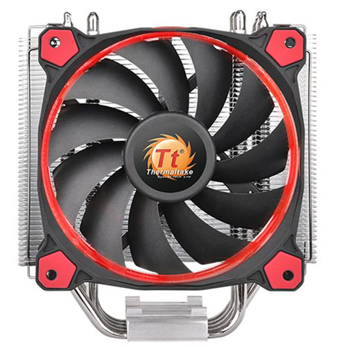 Thermaltake Riing Silent 12: tichý, kompaktní CPU chladič s barevně nasvíceným větrákem