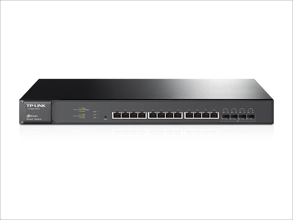 TP-Link JetStream T1700X-16TS: dvanáctiportový 10G switch pro malé a střední firmy