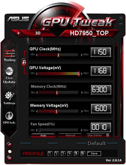 Asus Radeon HD 7950 3GB DC2 TOP – ultratichý výkon